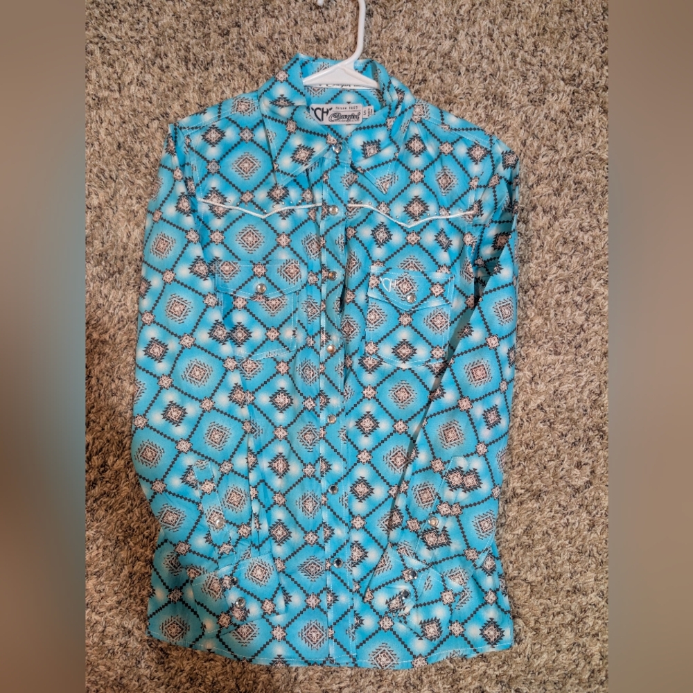 Aztec Button Up - image 1